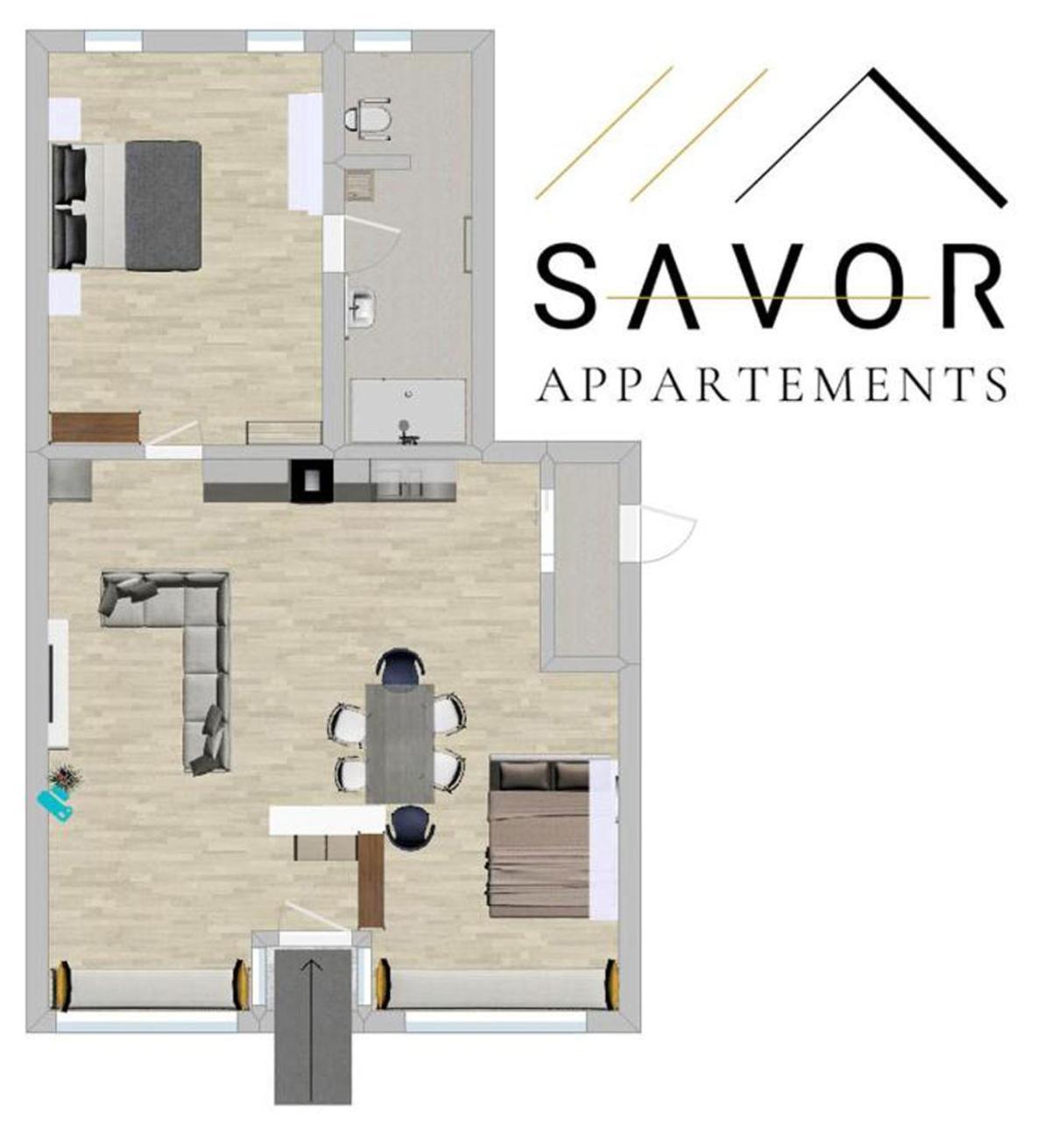 Savor City Appartement Am Lauenturm Zentrum 5 Personen 包岑 外观 照片